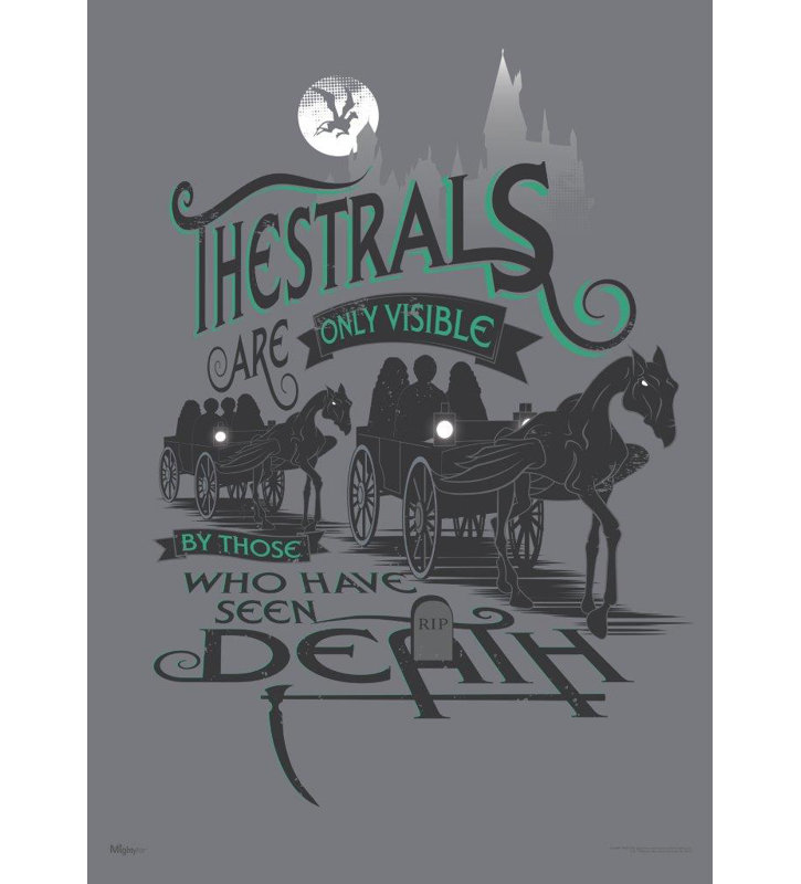 « thestrals », impression Harry Potter