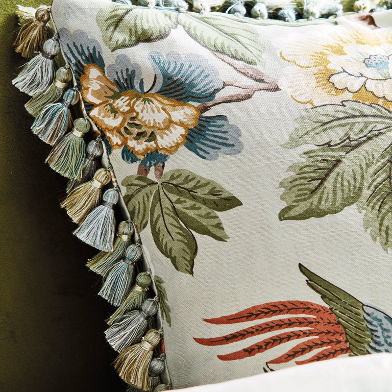 Lophura Fabric, English Gray