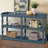 Console Table With 3-Tier Open Storage Spaces-1317981540
