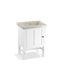 Lavabo de salle de bain à comptoir avec trou pour robinet Tresham-1175866675-1144108480