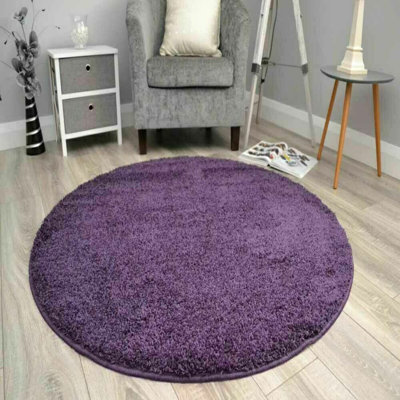 Square Farly Solid Colour 120.00cm X 120.00cm Area Rug