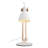 Gallego LED Swing Arm Desk Lamp, 4-Level Dimming, 5W, Heavy Base Table Lamp for Reading, Office