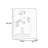 Modern Three-Drawer Single-Door Storage Cabinet