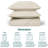 Lightweight Summer Bedspreads - 3 Piece Oversized Quilt Set - Reversible Coverlet Set -Queen Size-123016144-123016140