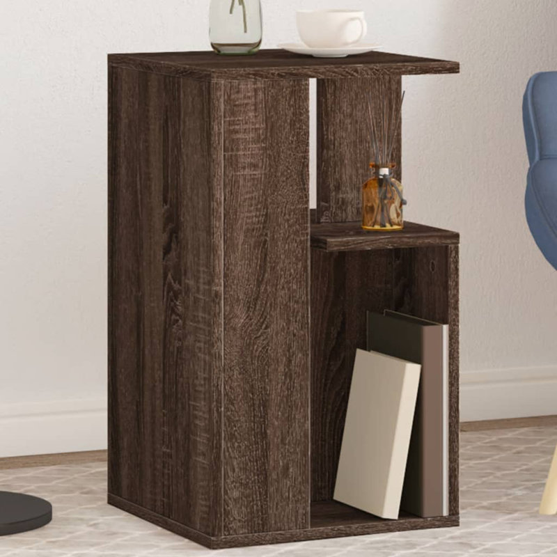 Table d'appoint vidaXL, Chêne brun