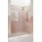 Halo 55.5 in. x 78 in. Frameless Glass Hinge Shower Door-110427998