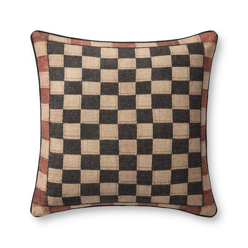 Polyester Throw Square Pillow Cover by Loloi