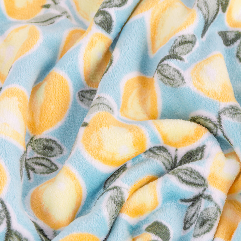 Lemons Throw Blanket