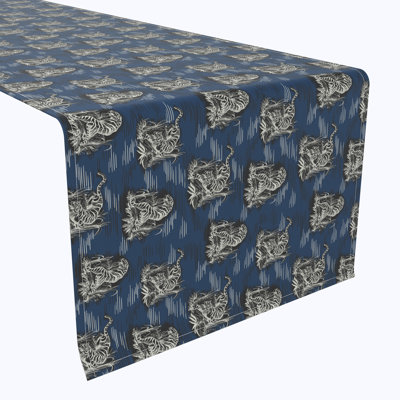 Hedya Geometric Table Runner