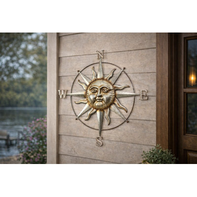 Décoration murale dim compass