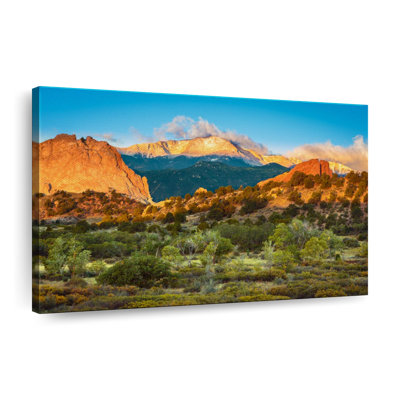 " Pikes Peak Mountainscape "