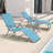 Cllgone Outdoor Metal Chaise Lounge Set with Table-1471513724-1471513699