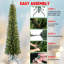 Arbre de Noël épinette pré-éclairé