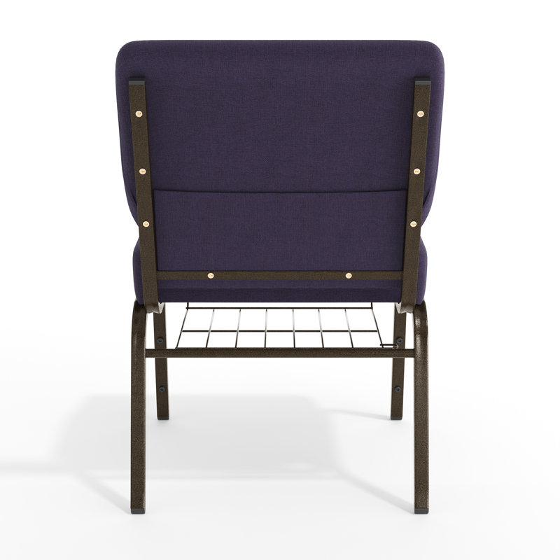 Chaise d'église l 21,25 po Mikolaj, Mauve royal, Veine d'or