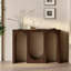 Console minimaliste de style italien brun-129020190