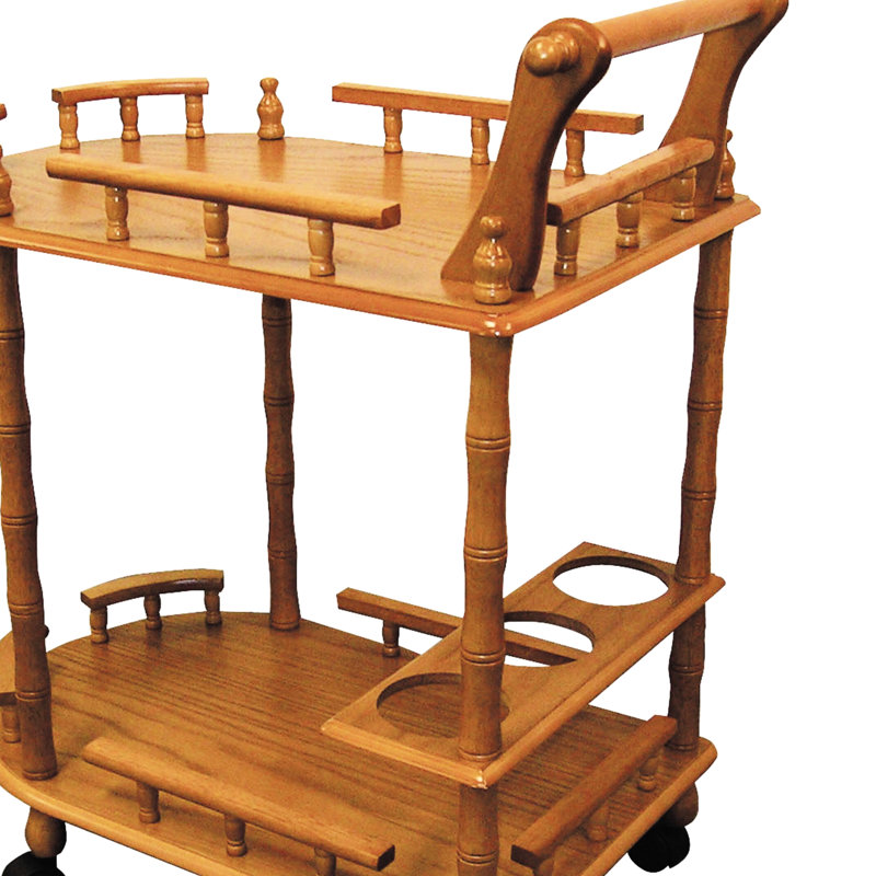 Geltch Wood Kitchen Cart