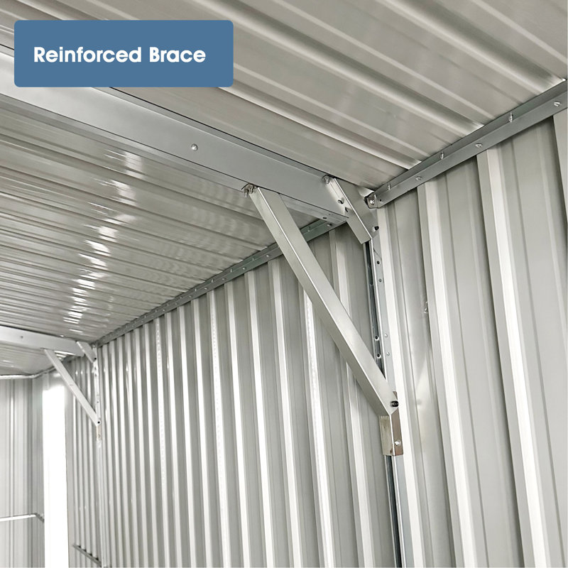 Abri de garage industriel en métal 20 pi x 10 pi Chery