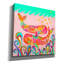 «Pink Whales» par Wyanne, art mural sur toile-481868810