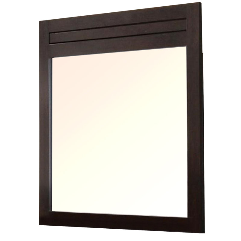 Wood Flat Mirror