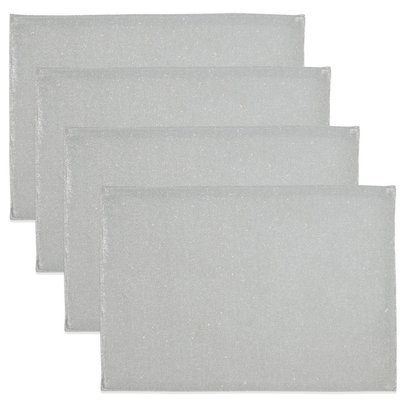 Ensemble de napperons 4 pièces Capirano, Argent