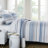 Coastal Stripes Collection Reversible Quilt Set-1399693603-1399693605