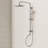 Wall Mount Rainfall Shower System, 10" Rain Shower Head with Handheld Spray-128567556