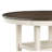 1Pc Counter Height Table With 2X Display Shelves Transitional Style Furniture