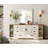 Laziza Modern Farmhouse 73.5" Wide Wood Barn Door Sideboard Buffet Cabinet With 6 Drawers And Open Sideboard Shelf-2058583412