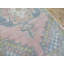 Tapis oriental turc Oushak rose noué à la main 4 pi 4 po x 8 pi 9 po 7D7995E2C7EC428A815FB780D8831157