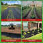 3 x 300 ft 3.24oz Weed Barrier Fabric Landscape Fabric Cover  Gardening