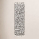 Camille Geometric Hand-Knotted Wool Area Rug in Gray/Brown