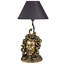 Lampe de table en bronze 18 po Medusa