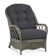 Chaise avec accoudoirs en rotin Everglade