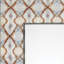 Kaleidoscope Flat Engineered Wood Beveled Wall Mirror
