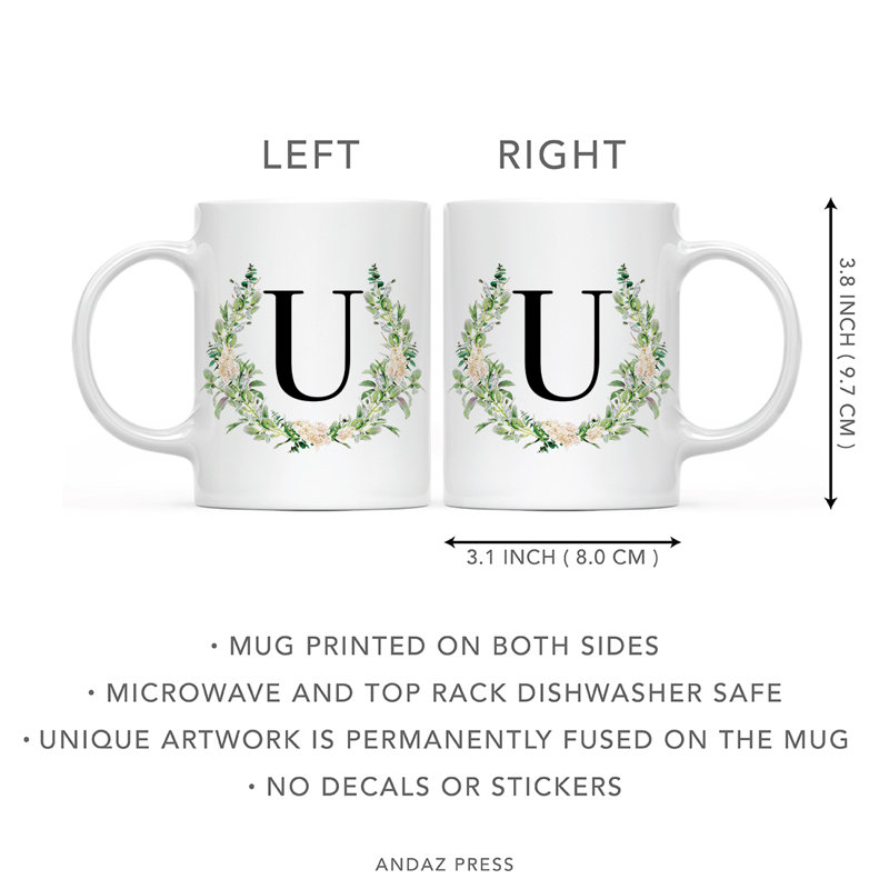 Ceramic Coffee Mug, U