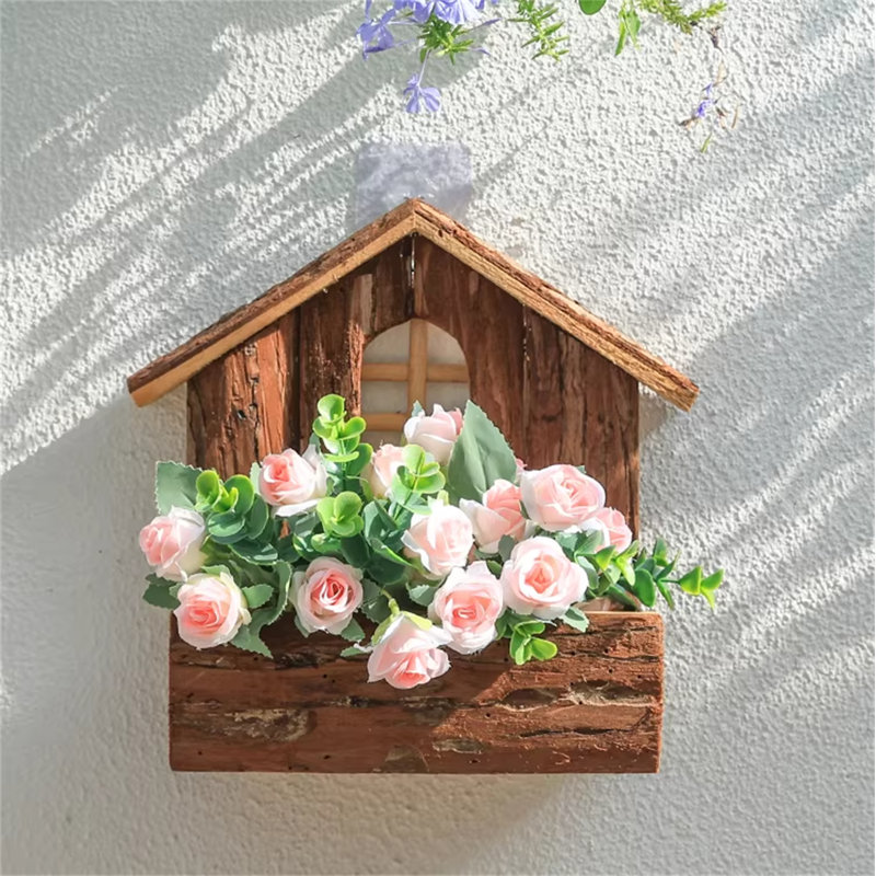Wall-Mounted Artificial Flower