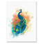 « mr. peacock », reproduction d’impression sur toile tendue-22070963