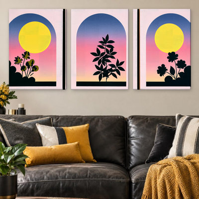 3 Pieces Exculisive Vibrant Fruit Splash Large Wall Art with, Premium Modern Canvas Decor for Living Room, Bedroom, Office and Home, Ready to Hang