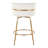  Sone 26" Velvet Fixed-Height Counter Stools with Round Footrest-89129275-89678224