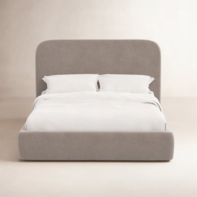 Linen Upholstered Bed