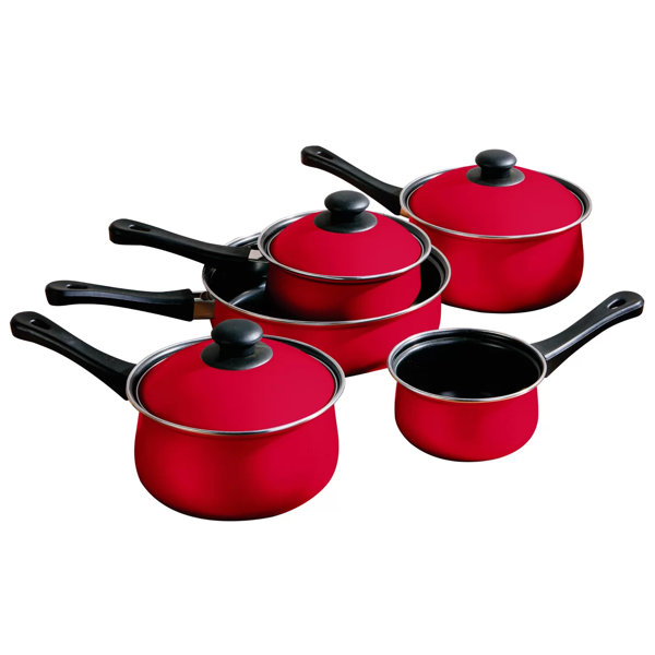 evercook 7-piece removable frying pan and pot set, oven-safe and