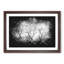 Bird In A Winter Tree Paint Splash - Framed Print-56890998-56890999