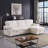 Upholstery Sleeper Sectional Sofa With Storage Space