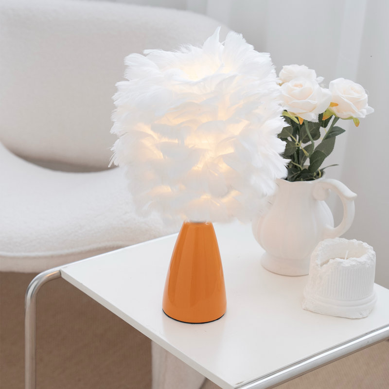Lampe de table 14 po H, Orange