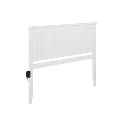 Kindig Solid Wood Coastal Cottage Panel Headboard