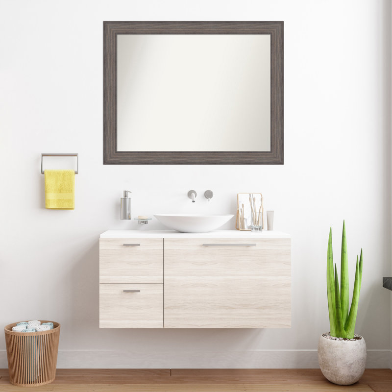 Miroir Hannaley, 31,25 po x 39,25 po, Rectangle