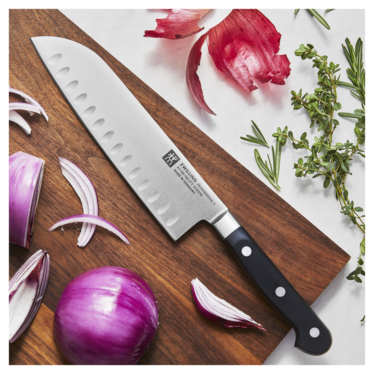 Professional S 7-inch Santoku Knife - Thumbnail 5