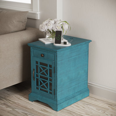 Armoire d'appoint à chargement USB