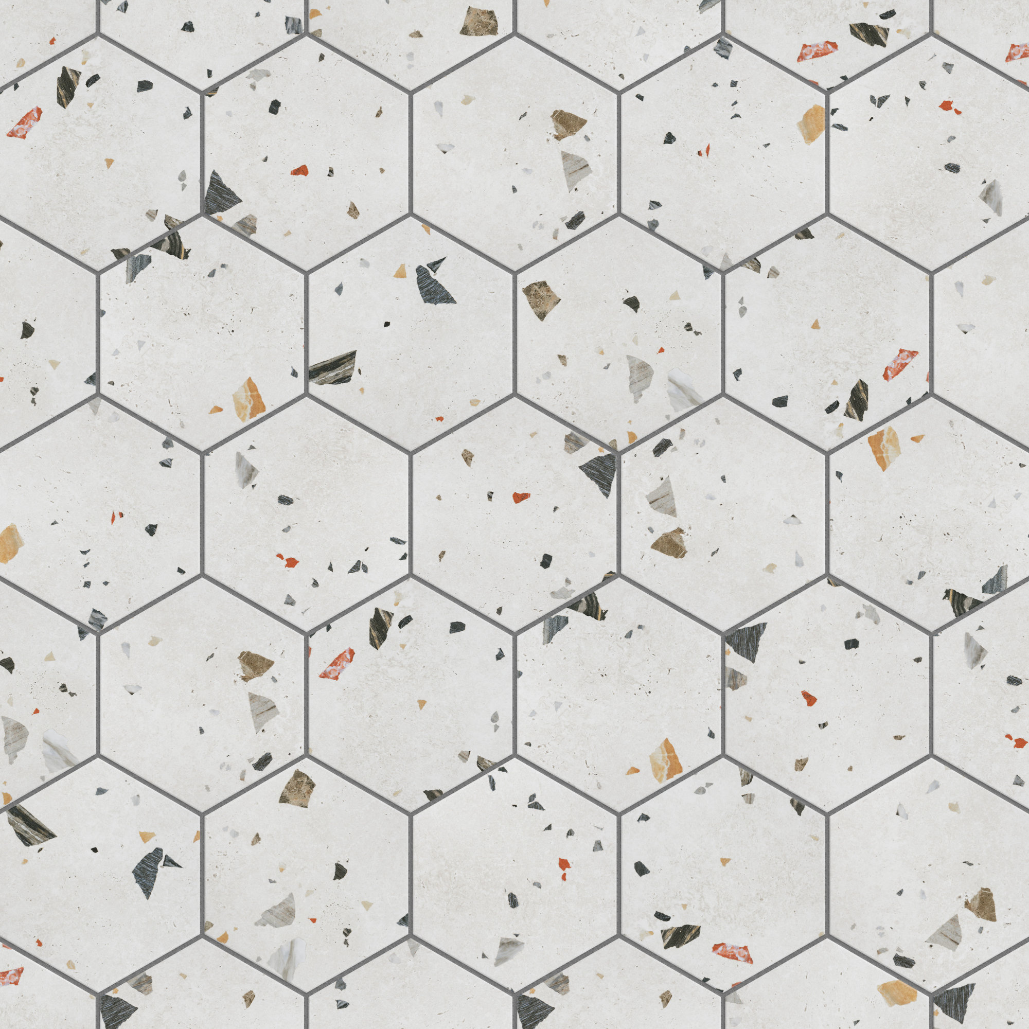 Sonar 9" x 10" Porcelain Concrete Look Wall & Floor Tile