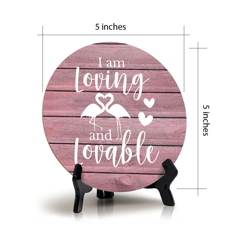 Table Sign with Stand